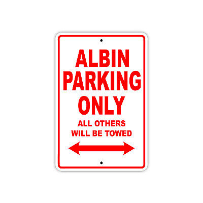 Albin Parking Only Boat Ship Yacht Art Notice...