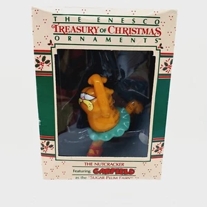 ENESCO 1978 GARFIELD AS THE NUTCRACKER SUGAR PLUM FAIRY CHRISTMAS ORNAMENT - Picture 1 of 5