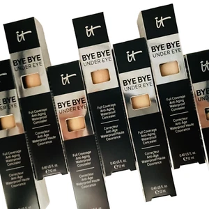 IT COSMETICS BYE BYE UNDEREYE COBERTURA COMPLETA - TAMAÑO COMPLETO - NUEVO EN CAJA .40 oz elige el tono - Imagen 1 de 1