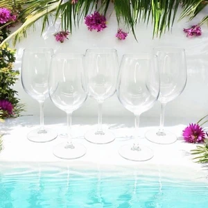 5 Arcoroc ARC Luminarc France RUTHERFORD H0655 Kristall 19 OZ große Weingläser - Bild 1 von 7