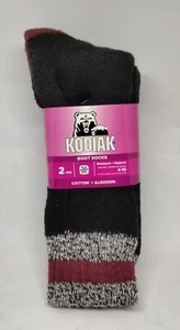 Kodiak Women's Boot Socks 2 Pairs Size 4-10 Over The Calf Brand New In Sleeve - Picture 1 of 4