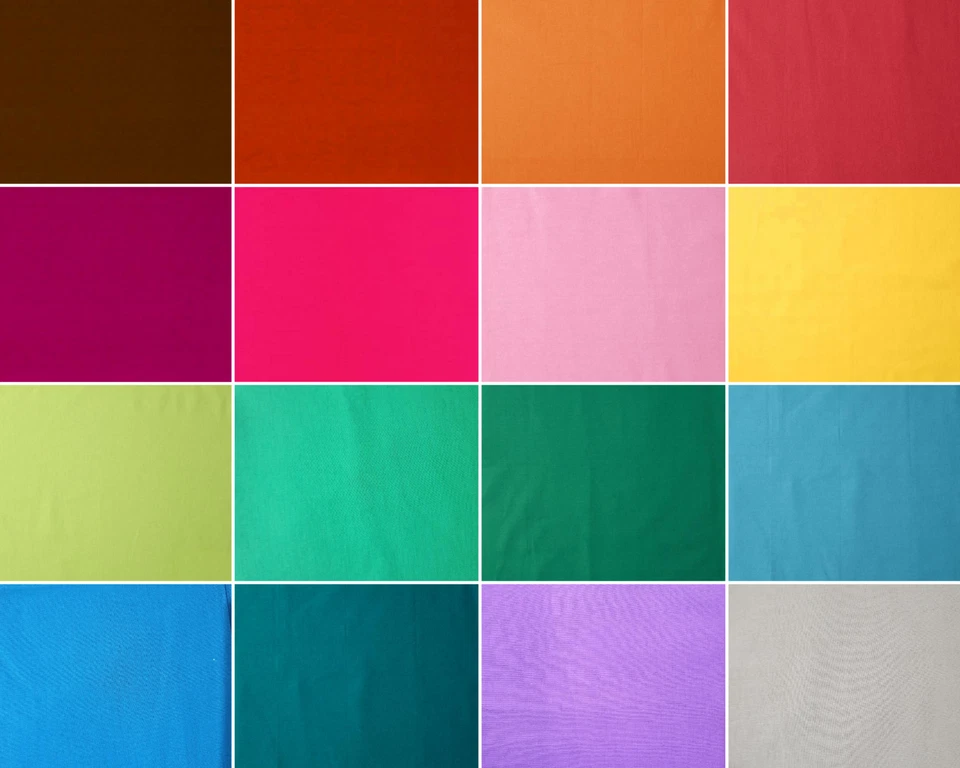 Solid / Plain Quilting Cottons 55+ Colours Jelly Roll Strips  10 & 20 Packs - Image 1 of 1