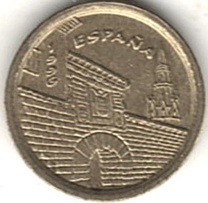 1996 SPAIN FIVE PESETAS ~ YOU GRADE IT. stk  1 - Picture 1 of 4