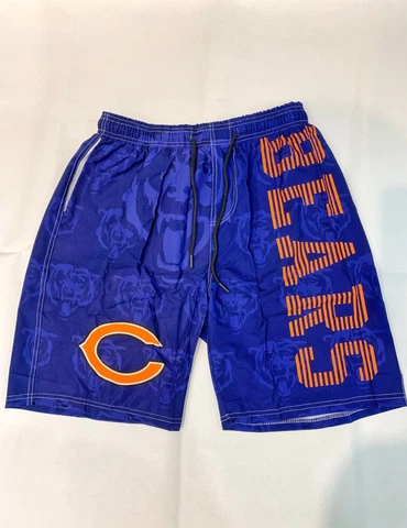 Chicago Bears NFL Football Men's Sportwear Quick Dry Board Short - New Cover