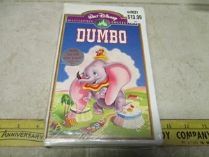 Dumbo (VHS, 1999) New Sealed Disney Movie Clamshell Masterpiece - Picture 1 of 2