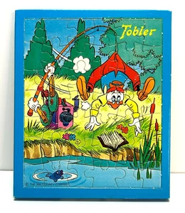HTF! Walt Disney TOBLER Suisse Chocolate Box w/ Puzzle Cover INCLUDES 1 CANDY - Picture 1 of 7