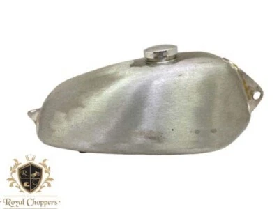 FIT FOR HUSQVARNA 1974 CR 250 WR 250 MAG NEW REPRO RAW MODEL TANK WITH CAP - Image 1 of 4