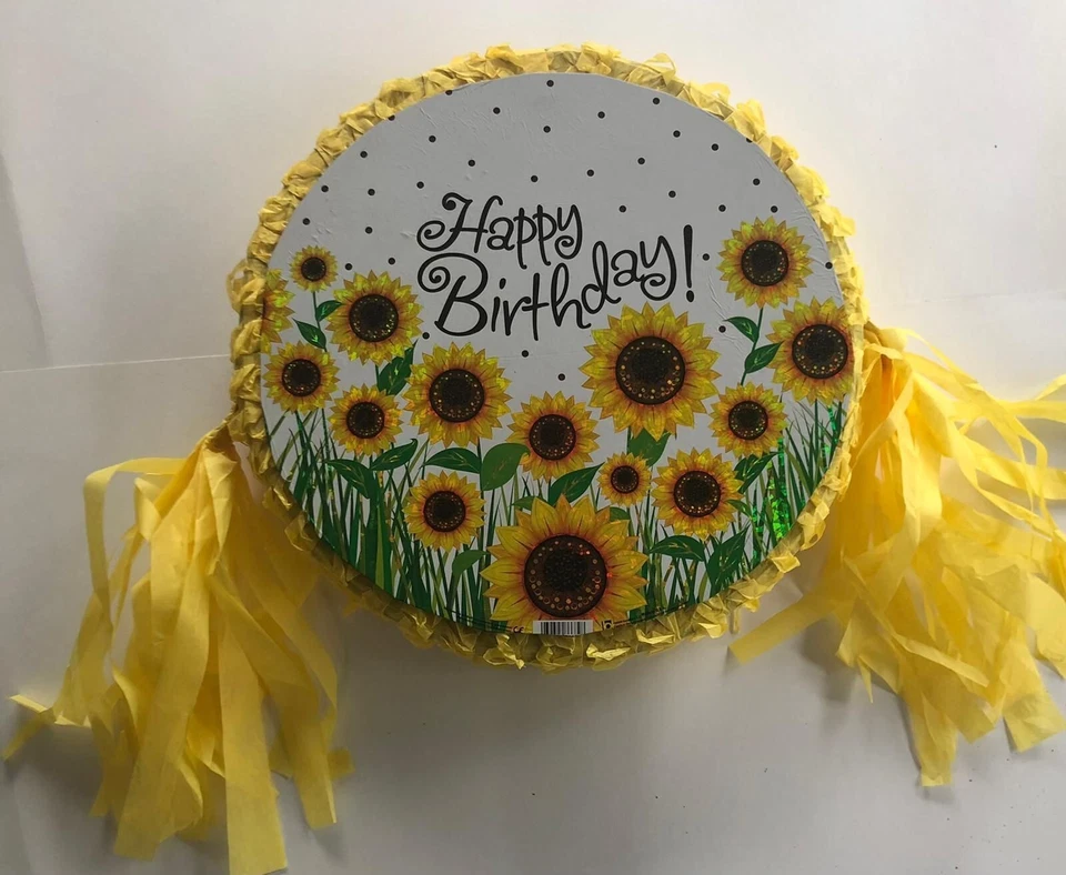 Sun Flower Pinata~ Birthday Party  Game ..FREE SHIPPING - Image 1 of 1