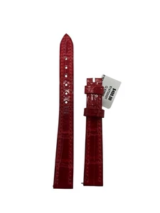 Franck Muller 12MM Shiny Red Croc Strap Authentic - Picture 1 of 3