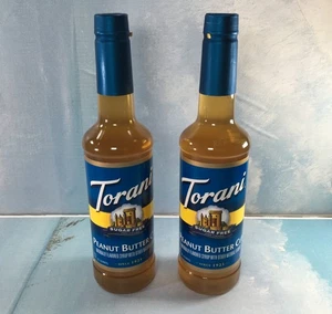 Torani Peanut Butter Cup Sugar Free Coffee Syrup, 2 Pack, 25.4 oz Each, BB 2/27 - Picture 1 of 10