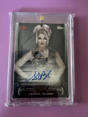 2021 Topps WWE Undisputed Alexa Bliss Auto /199 - Image 1 of 2