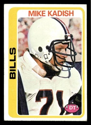 1978 Topps Mike Kadish #148 - Buffalo Bills - Image 1 of 2