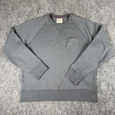 Champion Todd Snyder Suéter Para Hombre Grande Azul Pullover Sudadera Algodón Foto 1 de 4