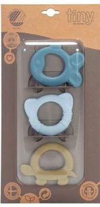 Dantoy TINY Beißringe Klein-Kind Kau-Spielzeug Baby Zahn-Schmerz BIO-Kunststoff - Bild 1 von 6