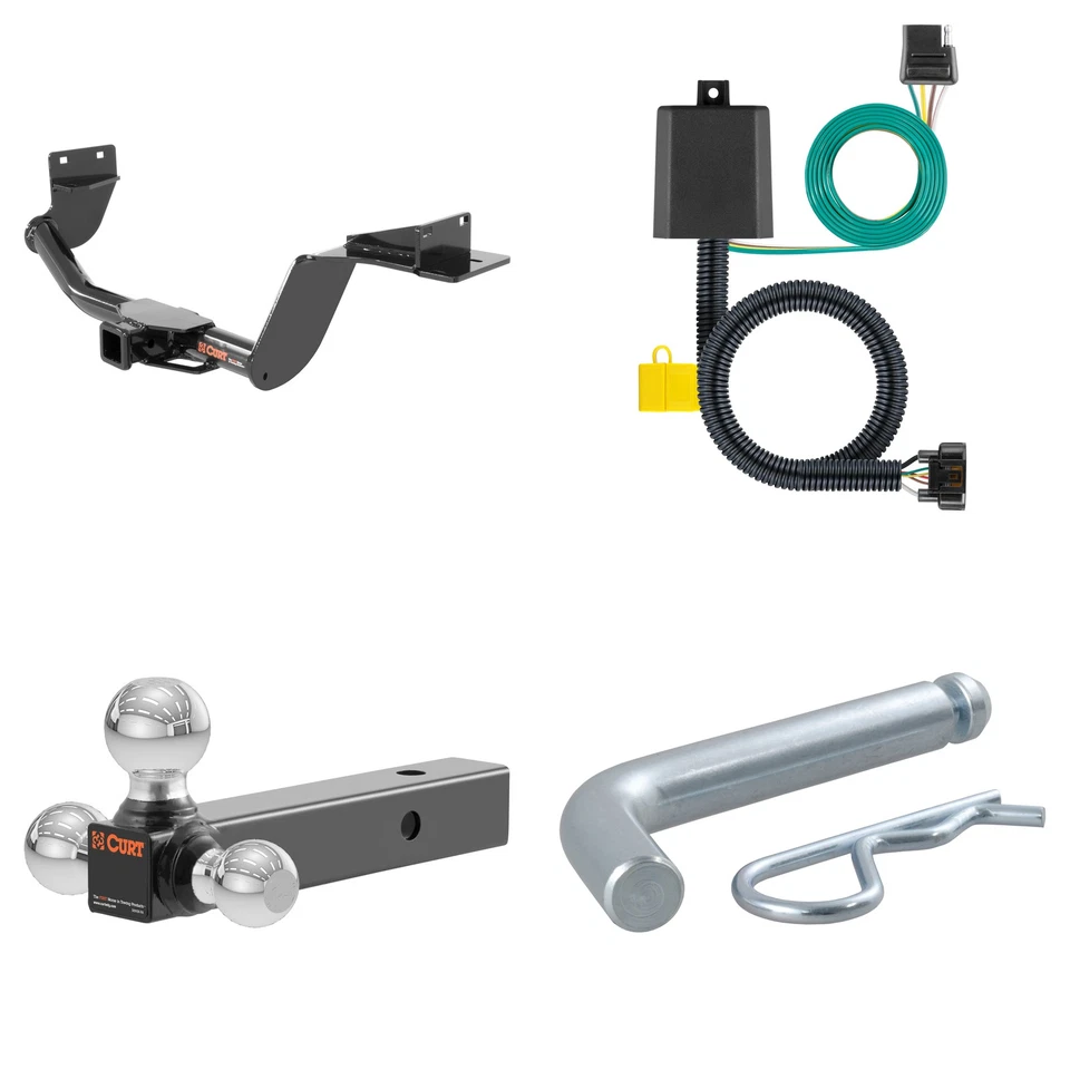 CURT 13195 Class 3 Trailer Hitch 2" Receiver for Select Kia Sorento