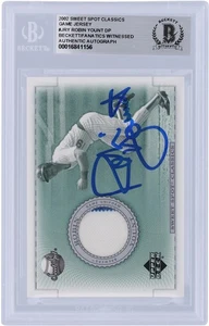 Robin Yount Brewers Signed 2002 Upper Deck Sweet Spot Classic #J-RY Beckett Card - Picture 1 of 4