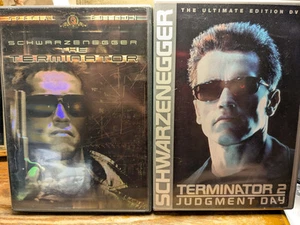 The Terminator 1, 2 & 3 + Sealed Genisys + Bonus Salvation (7 DVD LOT) VG++ - Picture 1 of 15