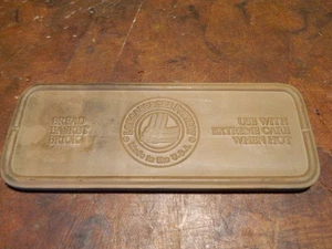 Longaberger Keramik Brotkorb Ziegel 11" x 4" 30074 - Bild 1 von 4