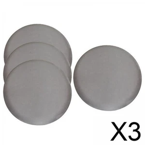 3x 2 Stück Hocker Sitzbezüge robust waschbar weich elastisch Polyester Sitz - Bild 1 von 7