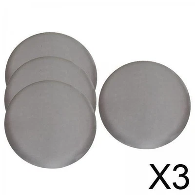 3x 2 Stück Hocker Sitzbezüge robust waschbar weich elastisch Polyester Sitz - Bild 1 von 4