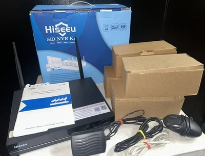 Hisseu HD NVR CCTV Kit - Image 1 of 4