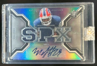 2007 SPx Marshawn Lynch Jersey Rookie Auto RC #86/299 Bills - Image 1 of 2