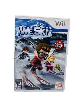 We Ski Nintendo Wii Game New Sealed Namco Winter Sports Family Fun Retro Snow - Image 1 of 2