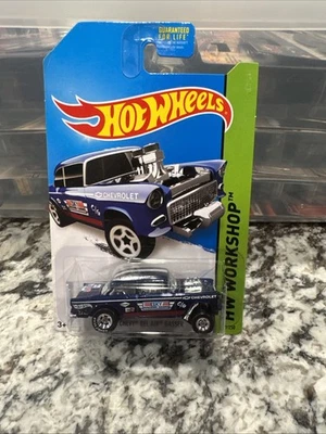 Chevy Gasser Super Treasure Hunt 2014 Hot Wheels 55 (arrugado) Foto 1 de 4