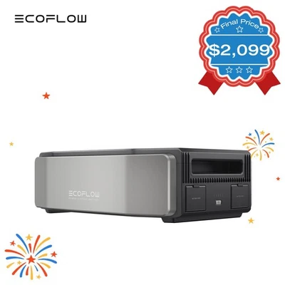 EcoFlow DELTA Pro Ultra Power Station Smart Extra Battery LiFePO4 Home Use - Image 1 of 4