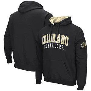 Herren Colosseum Black Colorado Buffaloes Double Arch Pullover Hoodie - Bild 1 von 3