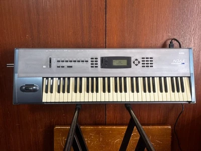 Korg N364 MUSIC WORKSTATION Keyboard AI² technology New battery & USB Emulator#2 - Image 1 of 4