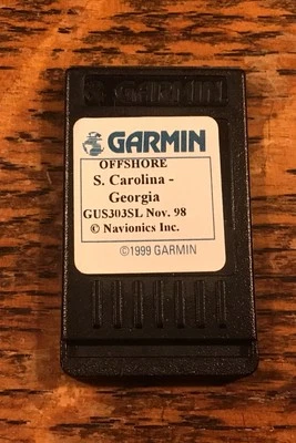 Garmin G-Chart S. Carolina - Georgia Offshore Data Card GUS303SL Legacy GPSMAP - Image 1 of 2
