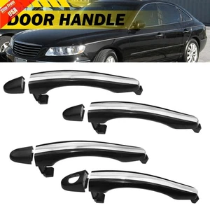 New Set of 1-4 Exterior Door Handles Front & Rear For Hyundai Azera 2006-2011 - Foto 1 di 20