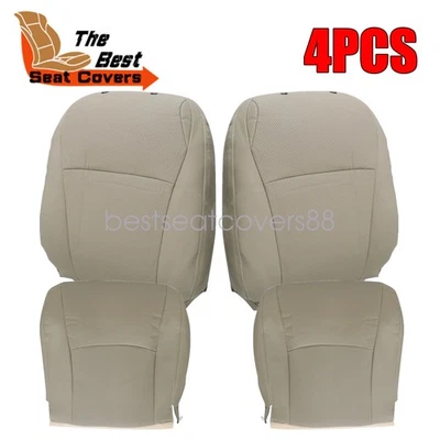 Cubierta de asiento inferior bronceada nueva para conductor y pasajero Toyota Highlander 2004-2013 Foto 1 de 4