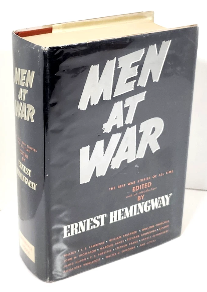 Men At War by Ernest Hemingway-New Comp Ed (1942, Bramhall House) War Stories - Image 1 of 4