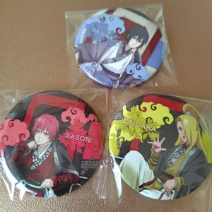 Juego de Insignias Naruto Incluye Llaveros Sasuke Deidara Sasori 1.5" Throneseats - Imagen 1 de 1