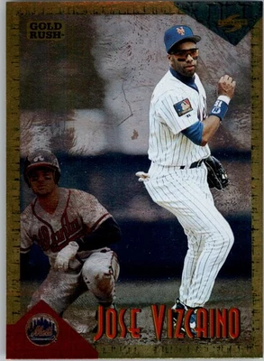 1994 Score Rookie/Traded Gold Rush #RT40 Jose Vizcaino - BB - Image 1 of 2