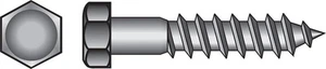 Hillman 812012 Hot Dipped Galvanized Steel Hex Head Lag Screw 1/4 x 2-1/2 L in. - Picture 1 of 3