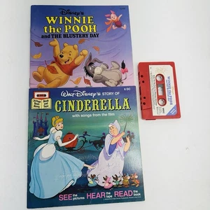Walt Disney Winnie Puuh und der stürmische Tag & Aschenputtel Buch & Kassette - Bild 1 von 6