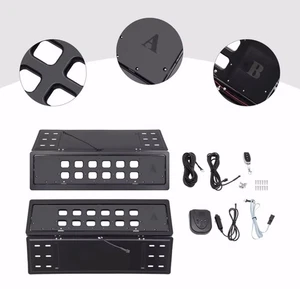 License Plate Boards Dc12v Remote Control System Plate Frame Past Für EU - Bild 1 von 2