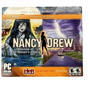 Nancy Drew Shadows at Waters Edge Trail of Twister PC Tested Game Used - Picture 1 of 5