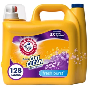 Arm Hammer Plus OxiClean Odor Blasters Liquid Laundry Detergent - Picture 1 of 8