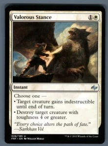 MTG Valorous Stance Fate Reforged 28 English Uncommon - Picture 1 of 2