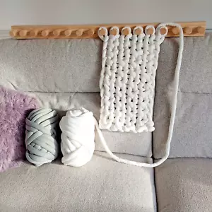 Telaio grande per coperta grosso 98 cm tasselli 28 mm - Foto 1 di 4