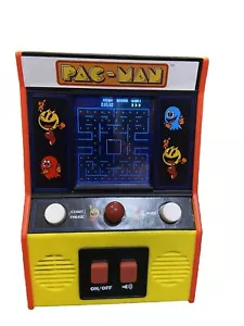 Bandai/Namco Pac-man Handheld Mini Arcade Retro Pacman Video Game Machine Toy - Picture 1 of 2