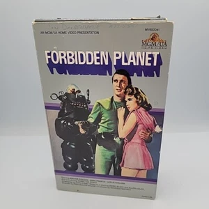 Forbidden Planet VHS 1956 MGM Big Box Sci-Fi Leslie Nielson VG - Picture 1 of 2