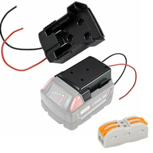 DIY Battery Adapter for Milwaukee 18V Dock Power Connector 12AWG Robotics - Picture 1 of 11