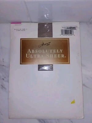 Pantimedias Hanes Absolutely Ultra Transparente Estilo #705 Talla F Ciudad Taupe Sandlefoot Foto 1 de 3