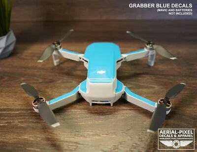 Recubrimiento DJI Mavic Mini/Mini 2 con calcomanías de batería número #1-4 Foto 1 de 4