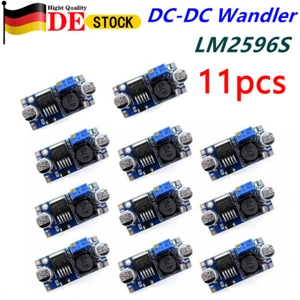 11x LM2596S DC Step Down Spannungswandler Arduino Converter Modul Regler LM2596S - Bild 1 von 12